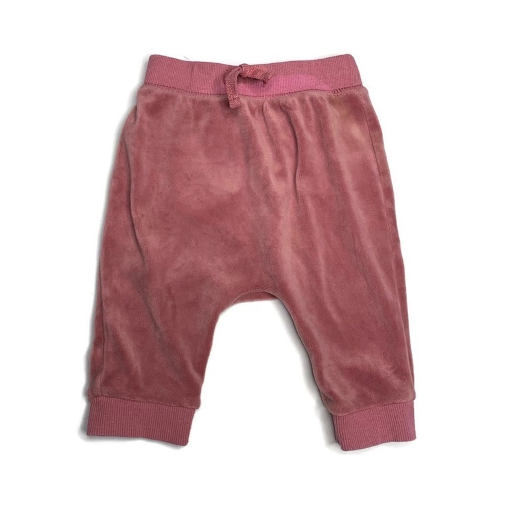 Gymboree baby girls 3-6M velvet joggers